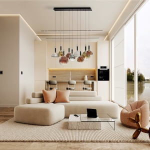 Lustra LED suspendata design decorativ Charlize II - Img 2