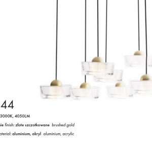Lustra LED suspendata design decorativ Lipari 7L 239064 universul-luminii.ro