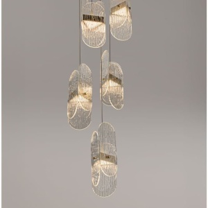 Lustra LED suspendata design decorativ LUCIEN 2700K - Img 3