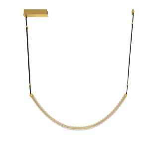 Lustra LED suspendata design elegant LAZURA