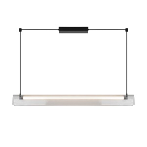 Lustra LED suspendata design liniar Aliani - Img 4