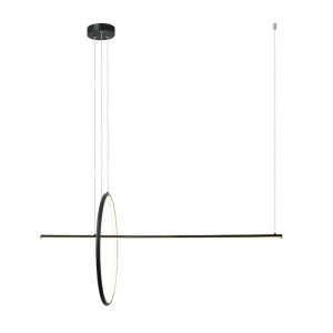 Lustra LED suspendata design minimalist Circle - Img 1