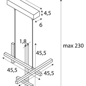 Lustra LED suspendata design minimalist Soho - Img 6