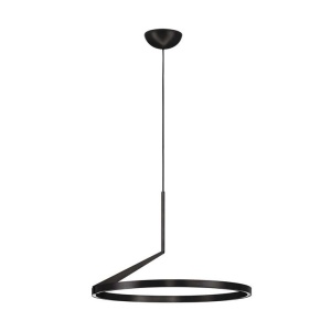 Lustra LED suspendata design minimalist TILIA negru
