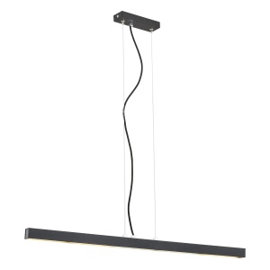 Lustra LED suspendata design minimalist VERMONT neagra