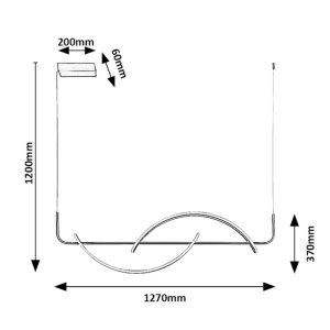 Lustra LED suspendata design modern Jarnelle - Img 5