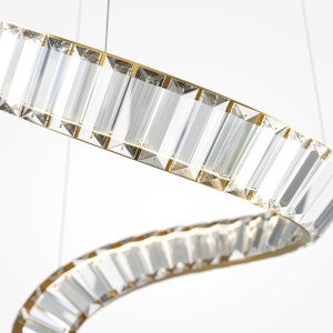Lustra LED suspendata design modern Krone 45cm 146004 universul-luminii.ro