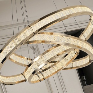 Lustra LED suspendata design modern Lorian III - Img 3