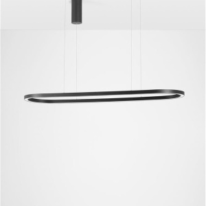 Lustra LED suspendata design modern QUERALT negru 108904 universul-luminii.ro
