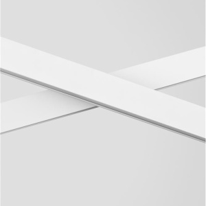 Lustra LED suspendata design modern X-LINE alba - Img 4
