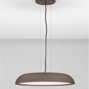 Lustra LED suspendata stil modern FELICIA maro 60cm - Img 4