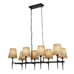 Lustra living sau bucatarie cu 8 brate Gothic 139294 universul-luminii.ro