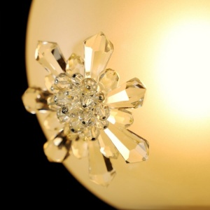 Lustra LUX decorativ fulgi de zapada din cristal SNOWFLAKE 02A-SB 623014 universul-luminii.ro