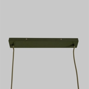 Lustra metal verde cu 4 globuri sticla Copenhagen 248384 universul-luminii.ro
