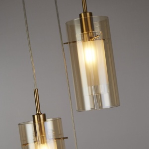 Lustra moderna cu 3 pendule Duo III 137074 universul-luminii.ro