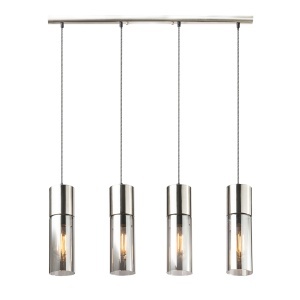 Lustra moderna cu 4 pendule ANNIKA nickel 21000-4HN GL 183764 universul-luminii.ro