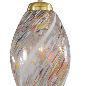 Lustra moderna cu 5 pendule design italian 10034 multicolor 107404 universul-luminii.ro