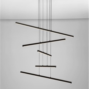 Lustra moderna cu pendule LED GRATTA 245864 universul-luminii.ro