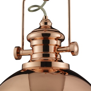 Lustra moderna Industrial cupru 2297CU SRT 74124 universul-luminii.ro