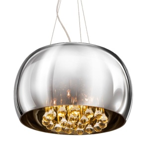 Lustra moderna suspendata design elegant 50cm Burn 2 181164 universul-luminii.ro