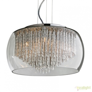 Lustra moderna suspendata design elegant 50cm Rego - Img 1