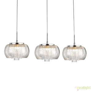 Lustra moderna suspendata design elegant Rego 3 LINE - Img 2