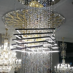 Lustra moderna Vision design LUX Cristal Bohemia Exclusive EMBRACE 02 198074 universul-luminii.ro