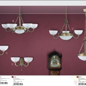 Lustra, Pendul clasic diametru 32cm Marlene 8547 RX - Img 4
