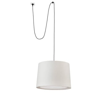Lustra/Pendul decorativ cu cablu si stecher CONGA bej