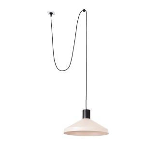 Lustra/Pendul decorativ cu cablu si stecher KOMBO 400 bej