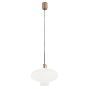 Lustra/pendul design decorativ TRESCO cupru/opal
