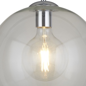 Lustra / Pendul design modern 30cm Balls crom / clar 1632CL SRT - Img 4