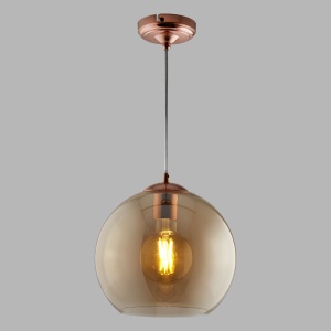 Lustra / Pendul design modern 35cm Balls chihlimbar 1635AM SRT - Img 2