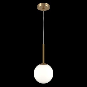 Lustra, Pendul design modern Basic form auriu, diametru 15cm 212134 universul-luminii.ro