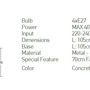 Lustra, Pendul design modern Line - Img 3