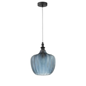 Lustra / Pendul design modern Loni dark blue NVL-9191243