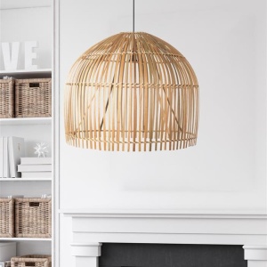 Lustra/Pendul din bambus design decorativ Bali 140474 universul-luminii.ro