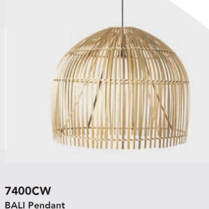 Lustra/Pendul din bambus design decorativ Bali 223164 universul-luminii.ro