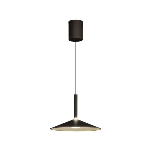 Lustra/Pendul LED reglabil CALICE negru 9W - Img 1