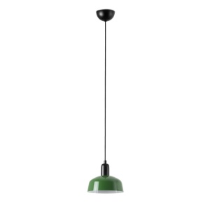Lustra/Pendul metal TATAWIN S negru, verde
