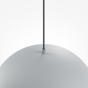 Lustra/Pendul metalic Basic D-35cm gri 146834 universul-luminii.ro