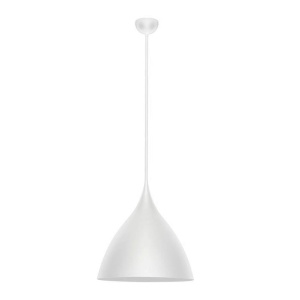 Lustra/Pendul metalic design decorativ SYNTOPIA alb - Img 1