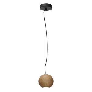 Lustra, Pendul minimalist sfera lemn natur Texture