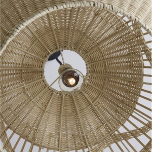 Lustra / Pendul modern design natural ratan MARLO D-48,5cm 205404 universul-luminii.ro