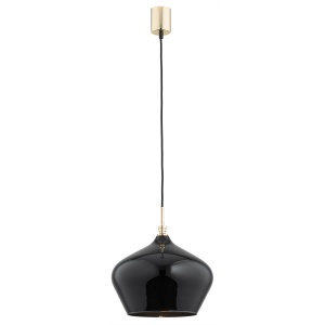 Lustra / Pendul modern design scandinav IRUN 30cm negru