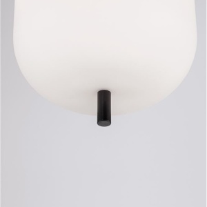 Lustra, Pendul modern Lato negru 22cm 201994 universul-luminii.ro