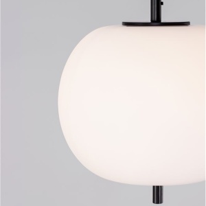 Lustra, Pendul modern Lato negru 30cm 201984 universul-luminii.ro