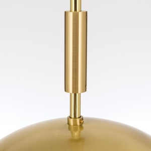 Lustra, Pendul realizat manual ARTDESIGN 30cm, alama mat/ alb opac 163554 universul-luminii.ro