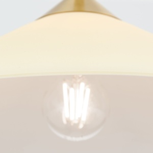 Lustra, Pendul realizat manual ARTDESIGN 40cm, alama mat/ champagne 163504 universul-luminii.ro