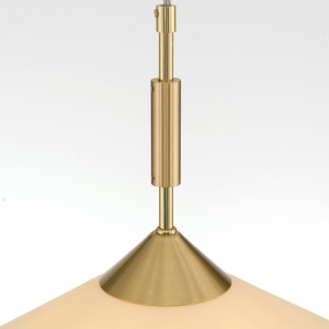 Lustra, Pendul realizat manual ARTDESIGN 40cm, alama mat/ champagne 241534 universul-luminii.ro
